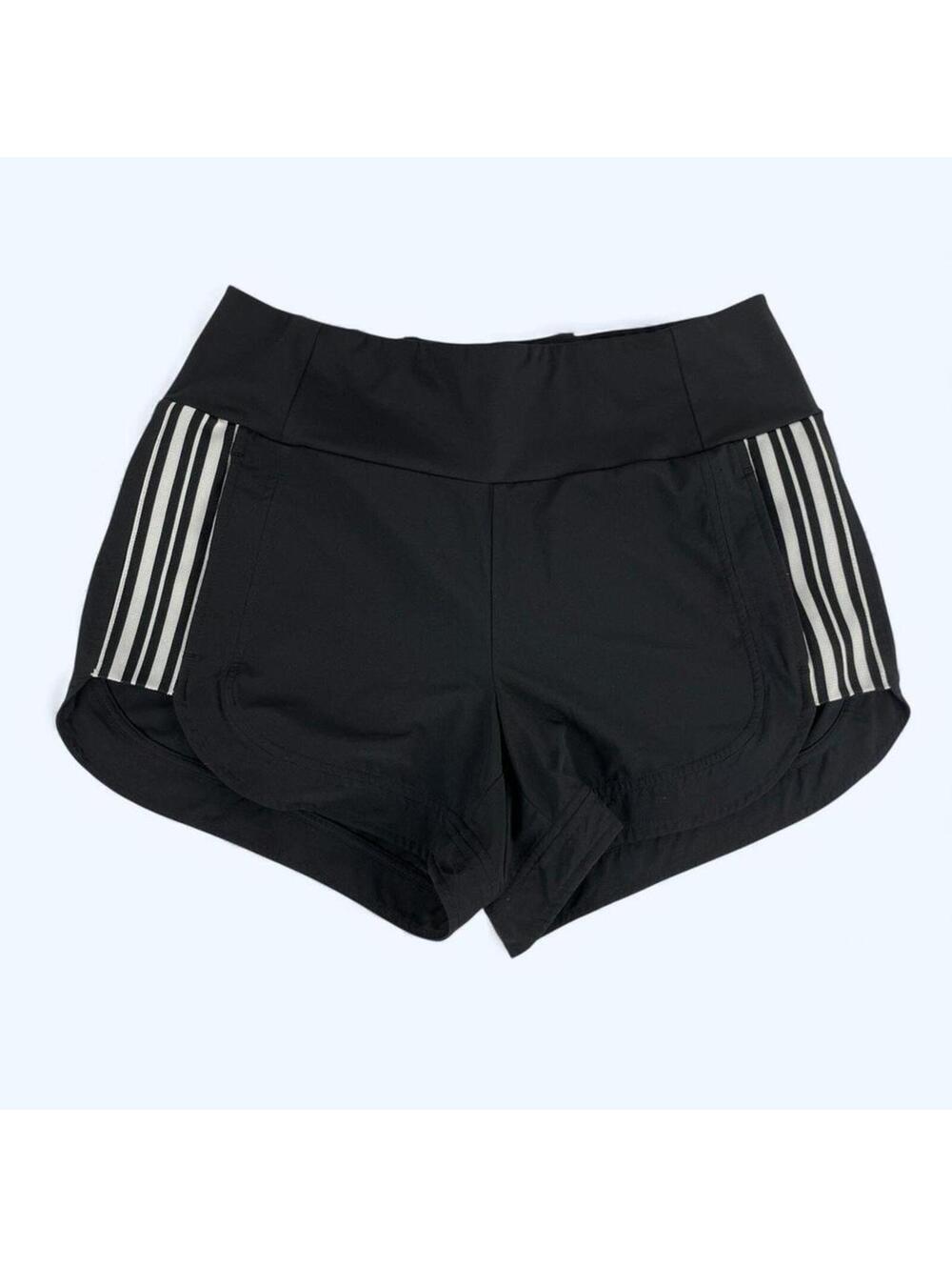 Athleta Ascender Athletic Active Running Shorts Black Size 10